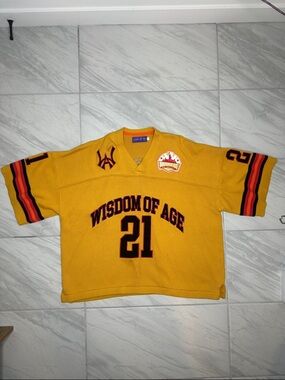 Wisdom of Age 21 Short Sleeve Tee - Gold